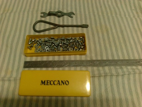Lot meccano vintage complet - meccano,