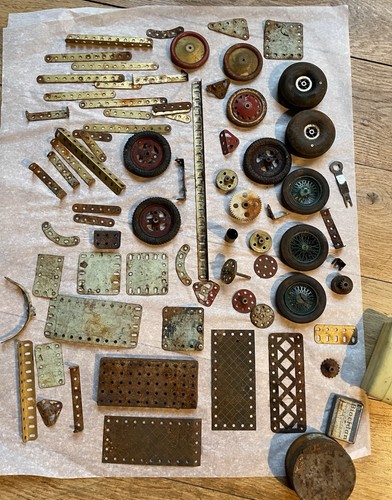 Lot accessoires meccano - accessoires,