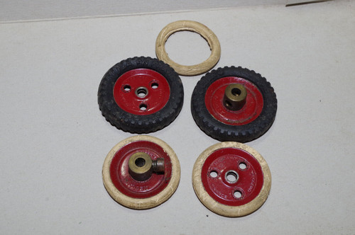 Meccano roue tout metal lot - meccano,